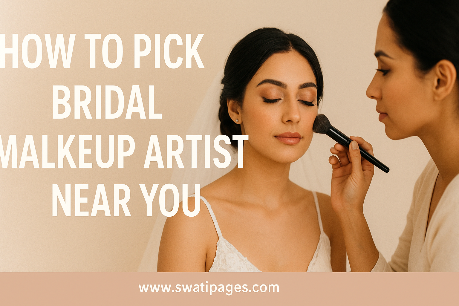 How to Pick a Bridal Makeup Artist Near You
